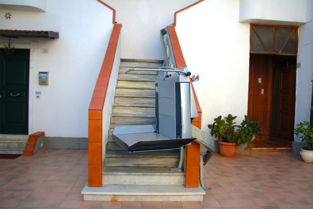montascale pedana